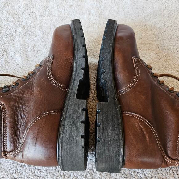 Harley Davidson Boots Mens 6.5M Brown Leather 88414 Motorcycle Biker Safety Work - Picture 8 of 16